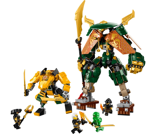 LEGO Ninjago 71794 Drużyna mechów ninja Lloyda i Arina - 1141575 - zdjęcie 8